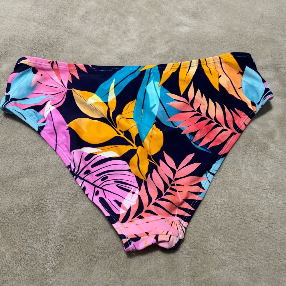 Cupshe Tropical Floral Print Bikini Bottom - Picture 3 of 6